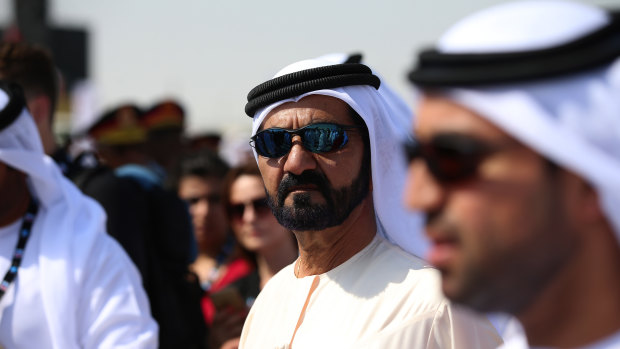 Sheikh Mohammed bin Rashid Al Maktoum, the ruler of Dubai.