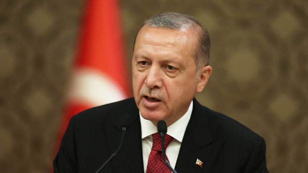 Turkey's President Recep Tayyip Erdogan is not backing down. 