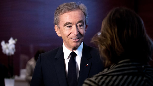 Bernard Arnault's company LVMH owns the likes of Louis Vuitton, Moet & Chandon and Dior. 