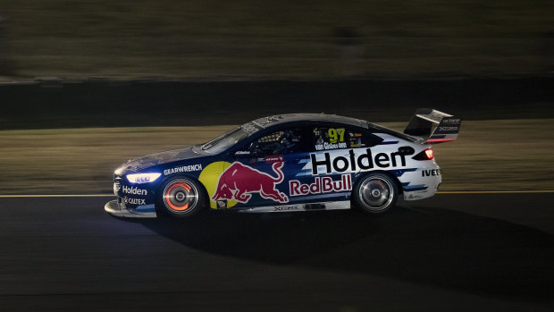 Brave drive: Red Bull Holden Racing Team's Shane van Gisbergen at Sydney Motorsport Park.