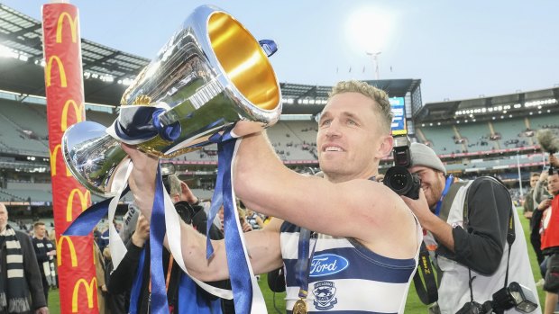 Cats premiership captain Joel Selwood.