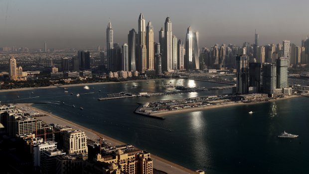 A getaway for troubled leaders: Dubai in the United Arab Emirates.