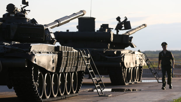 The US is worried Russia is planning another military intervention.