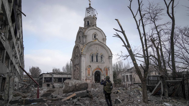 Ukraine has rejected Russia’s calls to surrender in the besieged port city of Mariupol.
