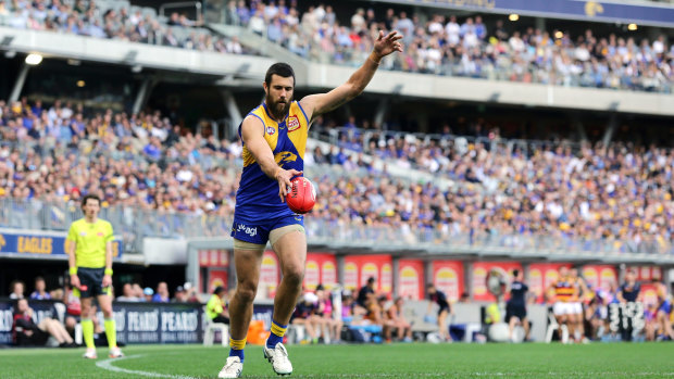 Josh Kennedy and his band of tall teammates up forward were again efficient on goal.
