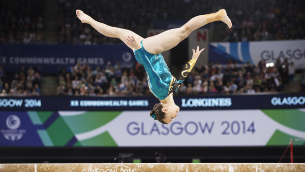 Mary-Anne Monckton at the 2014 Glasgow Commonwealth Games.