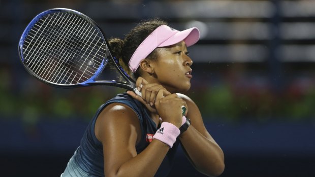 Rising star: Osaka ascended to the summit of women's tennis after winning the Australian Open last month.