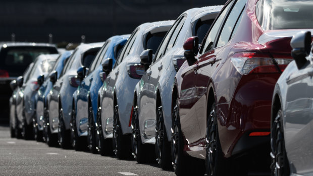Far from being shuffled into oblivion, traditional carmakers such as Toyota also caught a bid.