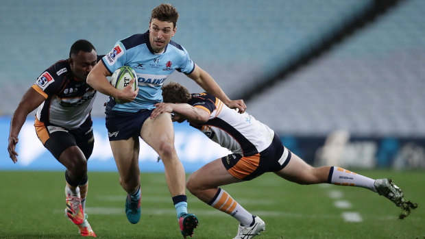 James Ramm tests the Brumbies defence during an impressive season.