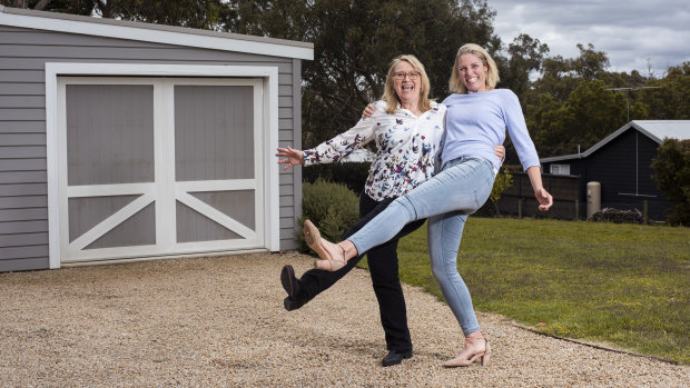 Alison Taylor (left) on Amy Touzell: "She is quite loud at times, and there was still the remnant of the idea that trainees should be seen but not heard."