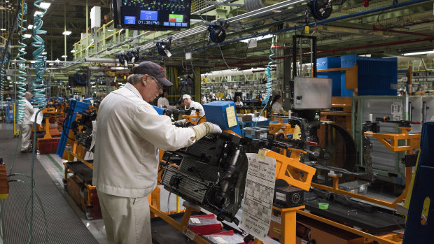 Worrying factory data has raised concerns about the state of the US economy. 