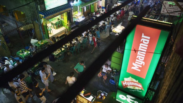Myanmar Beer, which is made by the state-owned Myanmar Brewery, had an 80 per cent share of the market before the 2021 coup.