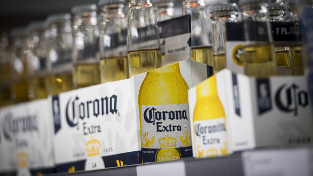 The rapid spread of the coronavirus is hurting demand for Corona beer.