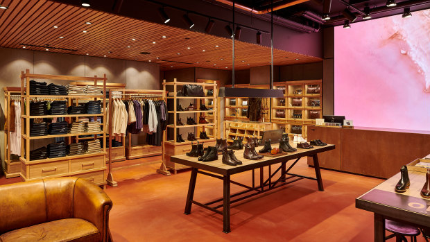 RM Williams’ new flagship store in Chadstone.