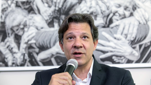 Financial markets are just as spooked that former Sao Paulo mayor Fernando Haddad could become Brazil's president as they were when his mentor Lula was elected 16 years ago.  
