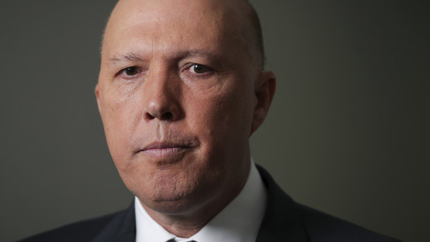 Home Affairs Minister Peter Dutton