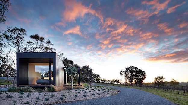 Cadole Avalon swaps a rustic shed for a gleaming pod.