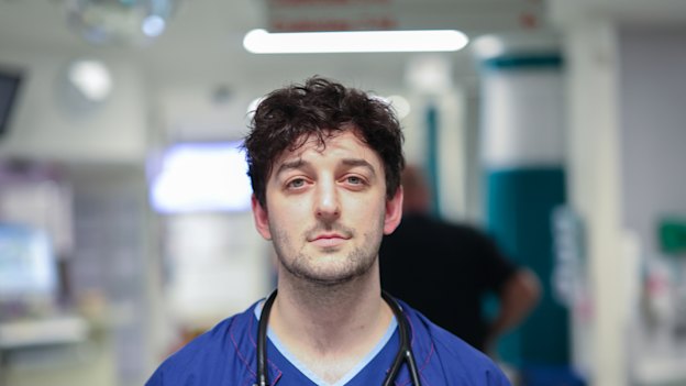 Dr Rex Gavan is treating an increasing number of patients in the emergency department at Melbourne’s St Vincent’s Hospital.
