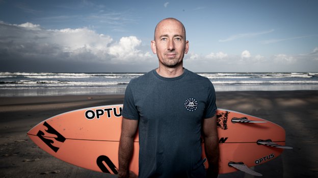 Formston is a triple world surfing champion.