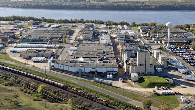 3M’s plant in Cottage Grove, Minnesota. It was one of the main manufacturing plants for forever chemicals that have contaminated the world. 