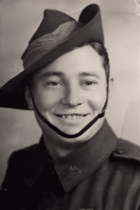 Tom Pritchard in uniform.