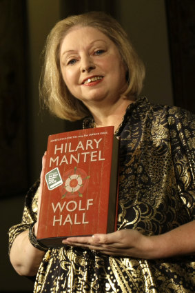 Hilary Mantel after winning the Booker prize in 2009. The author has now concluded her majestic Wolf Hall trilogy. 