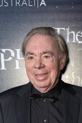 Composer Andrew Lloyd Webber.