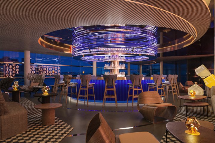 The Living Room, one of the bars that’s opened inside W Sydney