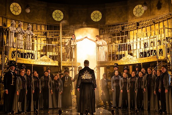 Opera Australia hopes a  steampunk take on Magic Flute will excite younger audiences.  