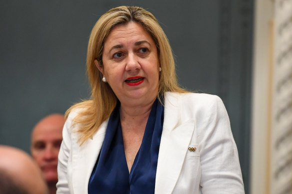 Annastacia Palaszczuk has agreed to chip in for multibillion-dollar pumped hydro projects in the state.