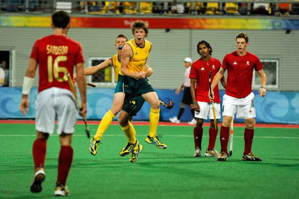 Ockenden as a young man playing in the 2008 Olympics.