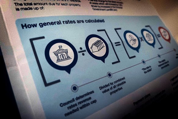 The state average for unpaid council rates has reached a high.