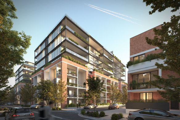 What the Ardency Kennedy Place development at Richmond, Melbourne will look like.