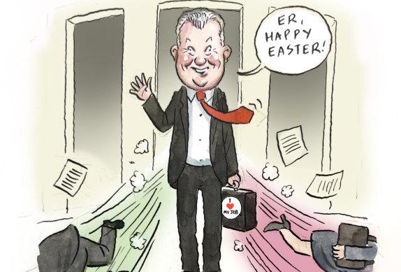 Tony Burke has given MPs an early mark for Easter.