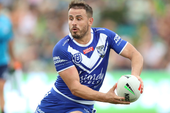 Josh Reynolds hasn’t played NRL for the Bulldogs since 2017.