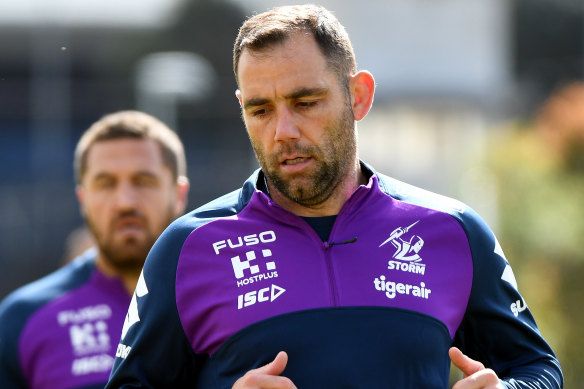 Melbourne Storm captain Cameron Smith will play on.