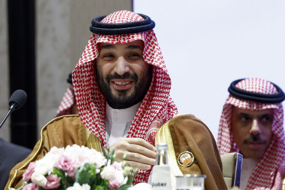 Saudi Arabian Crown Prince Mohammed bin Salman. A frenzy of dealmaking has gripped the Middle East.