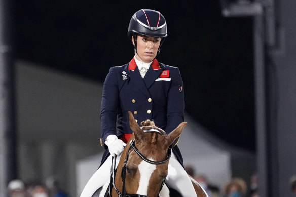 Britain’s Charlotte Dujardin has withdrawn from the Paris Games after a video emerged that she says shows her behaving inappropriately while coaching other riders.