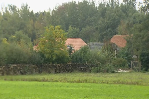 The Netherlands farm where a six-member family was found in October.