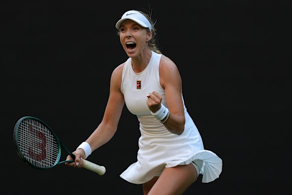 TRAIt-moment: Katie Boulter took No. 9 seated Paula badly.