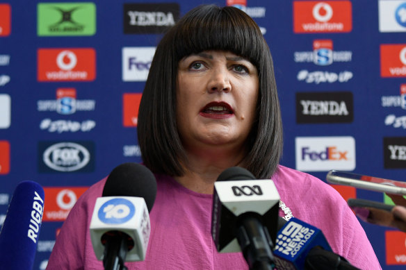 Rugby Australia chief Raelene Castle.