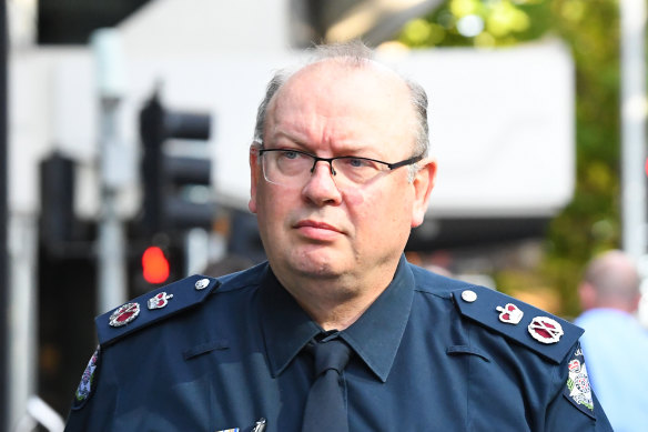 Victoria Police Chief Commissioner Graham Ashton: cleared over a claim he failed to protect members from bullying. 