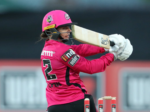 Sixers allrounder Nicole Bolton has starred in her first season with the club.   