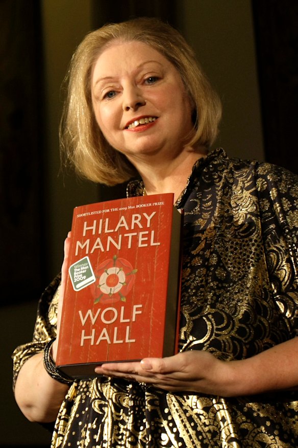 Hilary Mantel after winning the Booker prize in 2009. The author has now concluded her majestic Wolf Hall trilogy. 