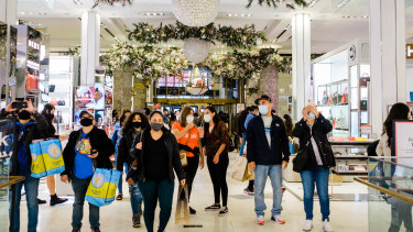 At Macy's flagship store in Manhattan, Black Friday was a different scene this year.