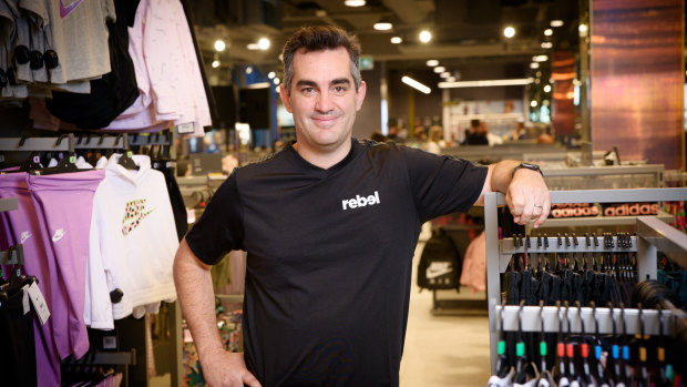 Rebel sport on sale stores