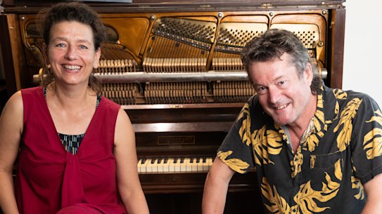“For banks, you tell them you’re a piano tuner and they think you’re an elephant trainer”: Martin Tucker and his documentary director partner Natalia Laska whose film, The Piano Tuner, is having a world premiere at Sydney Film Festival.