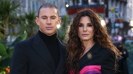 Channing Tatum, 42, and Sandra Bullock, 57, star in ‘The Lost City’.