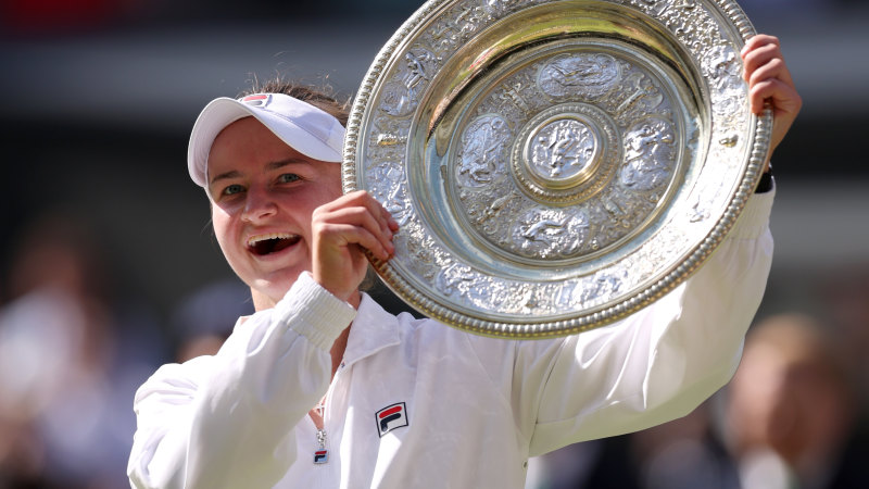 ‘Best day of my life’: Krejcikova holds off Paolini to win Wimbledon title