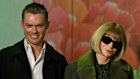 Mark Guiducci and Anna Wintour at the photocall for “Vogue: Inventing The Runway” in London last November.